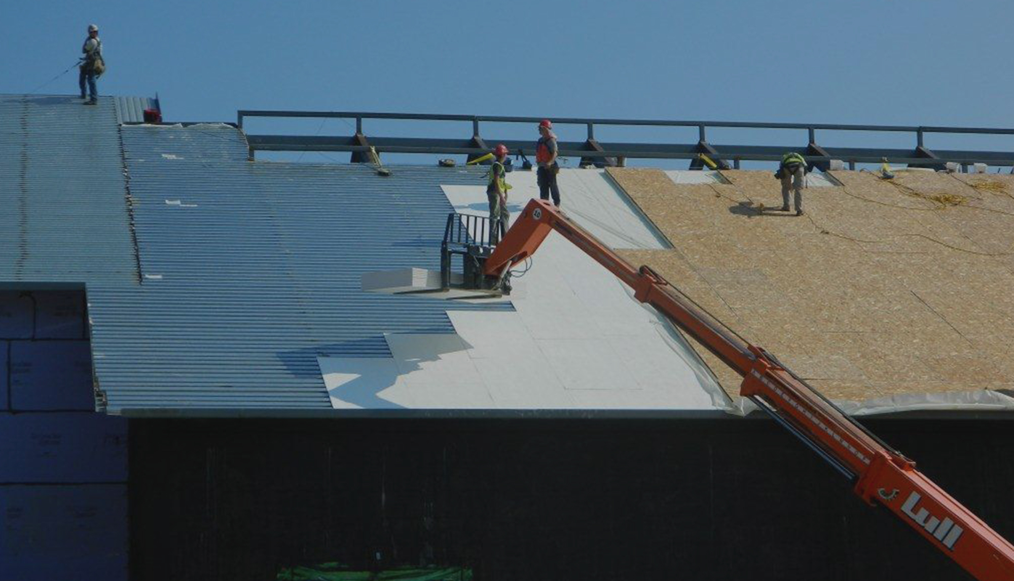 metal roofing application